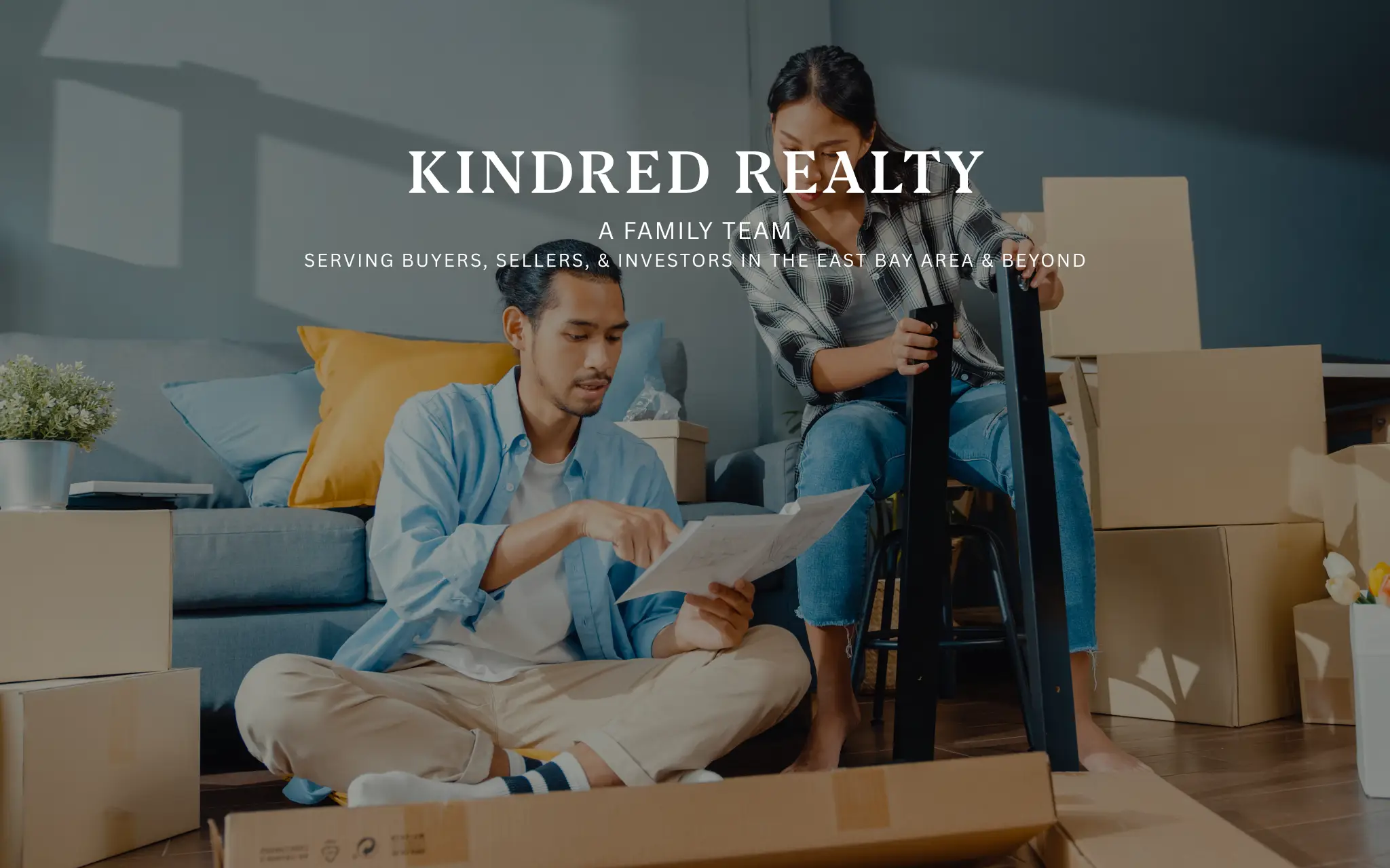 New homeowners moving into their house - Trusted East Bay buyer representation